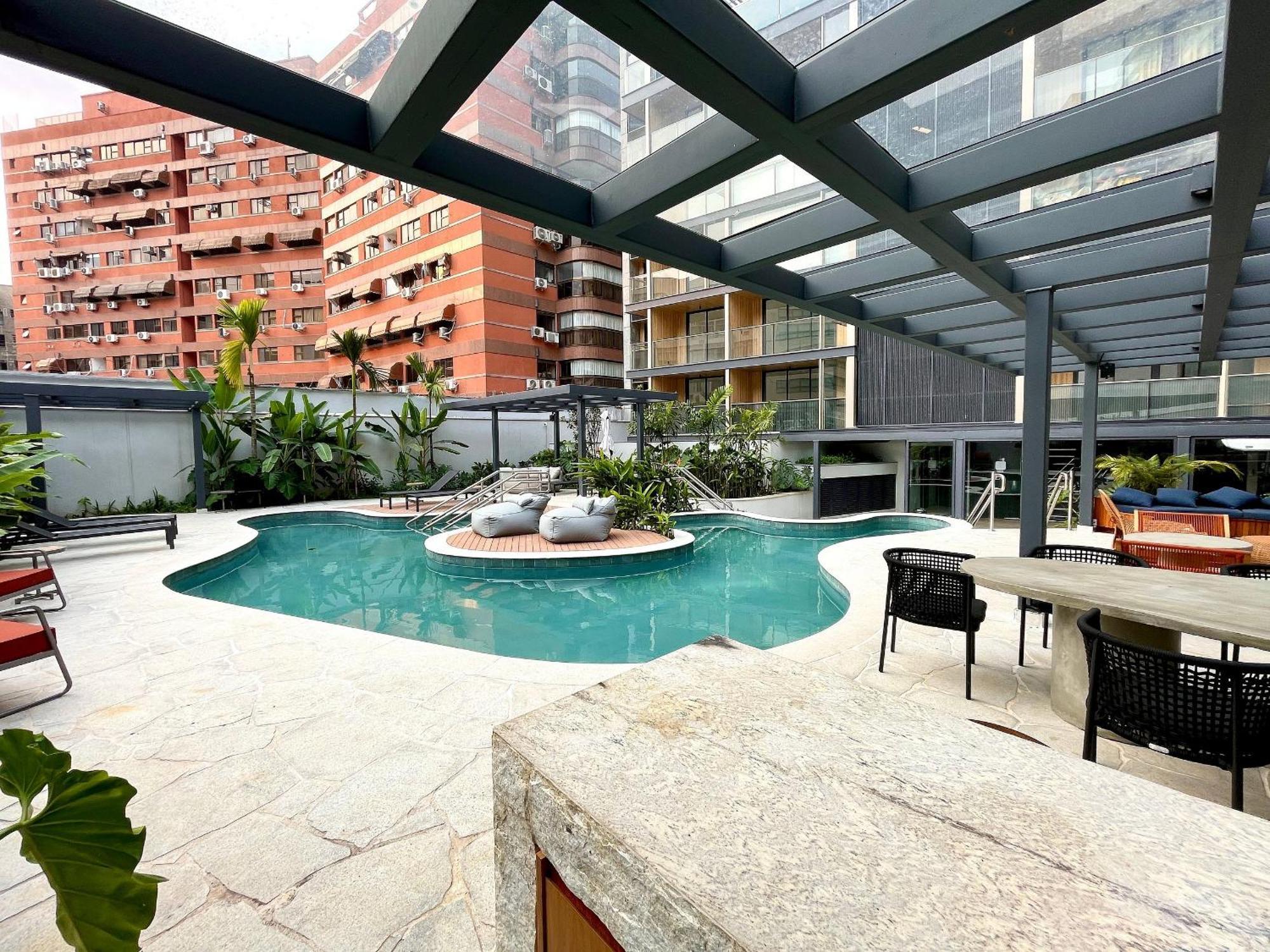 Apartemen Leblon - Vista Cristo, Piscina E Academia *